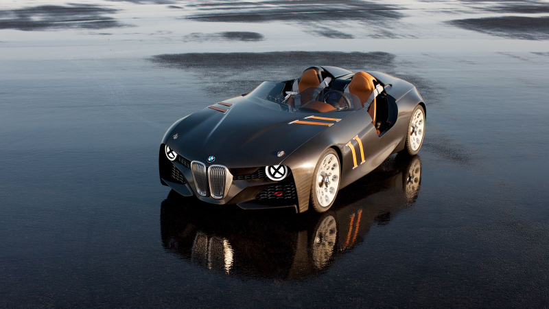 Illustration for article titled BMW 328 Hommage Concept: Retro, Sexy, Cool